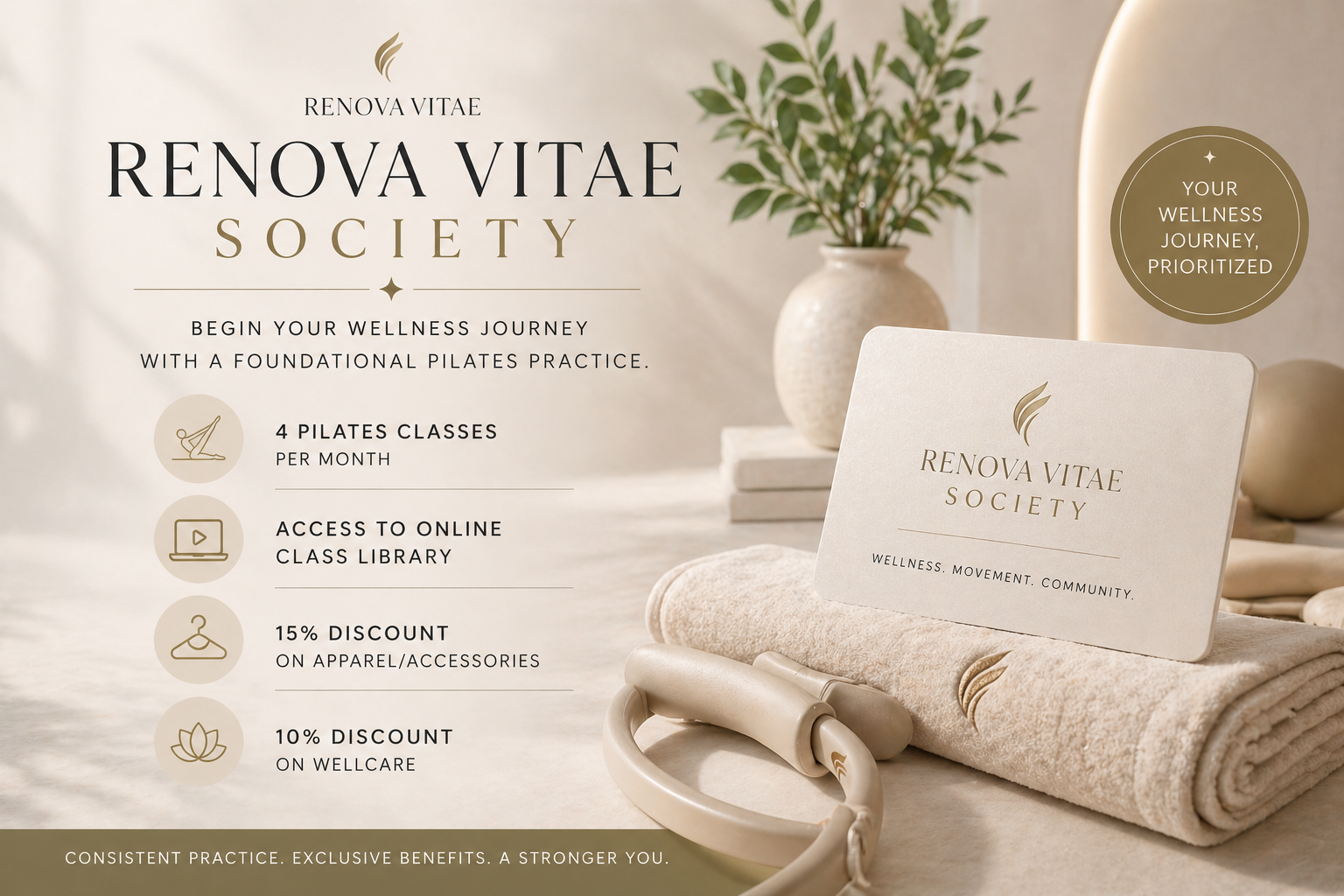 Renova Vitae Essential Monthly Membership